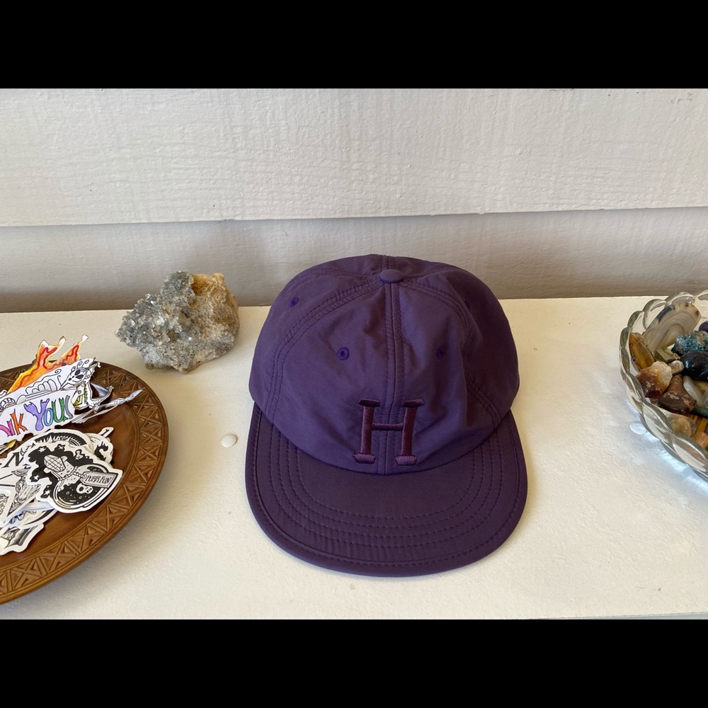 HUF Dark Purple Snap Back Hat